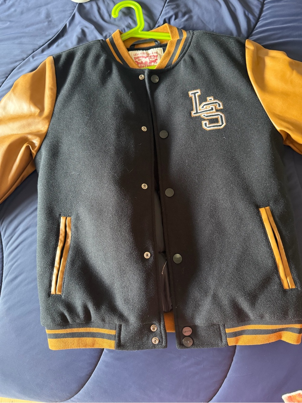 Big boys chenille Varsity Jacket
